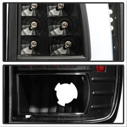 xTune Ford F-150/F-250/F-250 Super Duty/F-350 Super Duty/F-450 Super Duty/F-550 Super Duty 97-03 Black XTune Light Bar LED Tail Lights