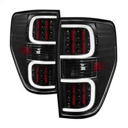 xTune Ford F-150 09-14 Black XTune LED Tail Lights