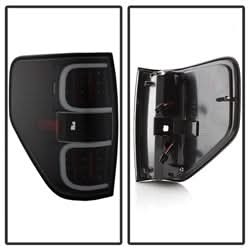 xTune Ford F-150 09-14 Black XTune LED Tail Lights