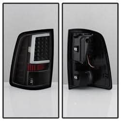 xTune Dodge Ram 1500/Ram 2500/Ram 3500/1500/2500/3500 09-10 Incandescent Model Only XTune Light Bar LED Tail Lights Not Compatible w/LED Model Black