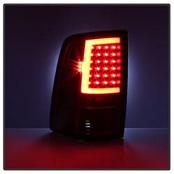 xTune Dodge Ram 1500/Ram 2500/Ram 3500/1500/2500/3500 09-10 Incandescent Model Only XTune Light Bar LED Tail Lights Not Compatible w/LED Model Black
