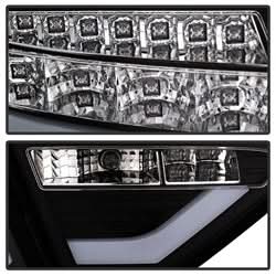Spyder Audi A5/A5 Quattro 10-12 Incandescent Model Only LED Tail Lights Not Compatible w/LED Model Black