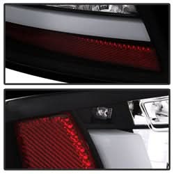 Spyder Audi A5/A5 Quattro 10-12 Incandescent Model Only LED Tail Lights Not Compatible w/LED Model Black