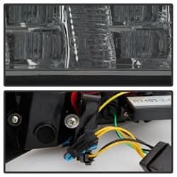 Spyder Ford Mustang 15-16 DRL LED Front Bumper Lights Smoke