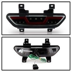 Spyder Ford Mustang 15-16 Red Bar LED Reverse Lights Black Smoke