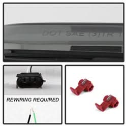 Spyder Ford Mustang 15-16 Red Bar LED Reverse Lights Black Smoke