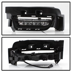 Spyder Dodge Charger 15-16 LED OEM Fog Lights w/Universal Switch Clear