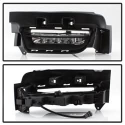 Spyder Dodge Charger 15-16 LED OEM Fog Lights w/Universal Switch Clear