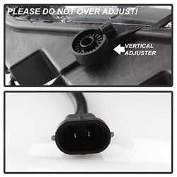 Spyder Dodge Charger 15-16 LED OEM Fog Lights w/Universal Switch Clear