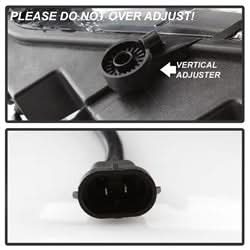 Spyder Dodge Charger 15-16 LED OEM Fog Lights w/Universal Switch Clear