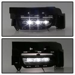 Spyder Dodge Charger 15-16 LED OEM Fog Lights w/Universal Switch Clear