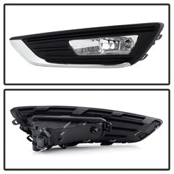 Spyder Ford Focus 15-16 w/Switch OEM Fog Lights Clear
