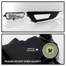 Spyder Ford Focus 15-16 w/Switch OEM Fog Lights Clear