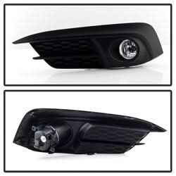 Spyder Honda Civic 16-17 w/Switch OEM Fog Lights Clear