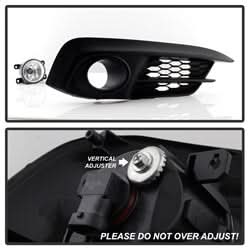 Spyder Honda Civic 16-17 w/Switch OEM Fog Lights Clear
