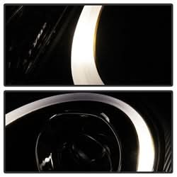 Spyder Signature Porsche Cayman 06-08 Halogen Model Only DRL Projector Headlights Not Compatible With Xenon/HID Model Black