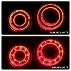 Spyder Nissan GT-R 09-15 Black LED Tail Lights