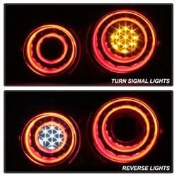 Spyder Nissan GT-R 09-15 Black LED Tail Lights