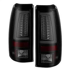 Spyder Chevrolet Silverado 1500/Silverado 1500 Classic/Silverado 1500 HD/Silverado 1500 HD Classic/Silverado 2500/Silverado 2500 HD/Silverado 2500 HD Classic 03-06 Version 2 LED Tail Lights Black Smoke