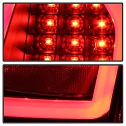 Spyder Chrysler 300 08-10 Version 2 Light Bar LED Tail Lights Black