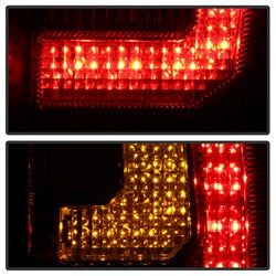 Spyder Chevrolet Suburban 1500/Suburban 2500/Tahoe/Yukon/Yukon XL 1500/Yukon XL 2500 07-14 Version 2 Light Bar LED Tail Lights Black Smoke