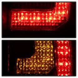 Spyder Chevrolet Suburban 1500/Suburban 2500/Tahoe/Yukon/Yukon XL 1500/Yukon XL 2500 07-14 Version 2 Light Bar LED Tail Lights Black Smoke