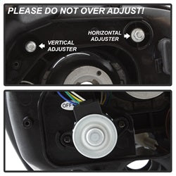 Spyder Signature Mini Cooper Countryman 11-15 Halogen Model Only LBDRL Projector Headlights Not Compatible w/Xenon/HID Model Black