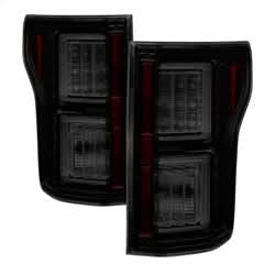 Spyder Ford F-150 15-17 Not Compatible w/Rear Blind Spot Sensor Models Light Bar LED Tail Lights Black Smoke