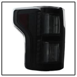 Spyder Ford F-150 15-17 Not Compatible w/Rear Blind Spot Sensor Models Light Bar LED Tail Lights Black Smoke