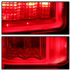 Spyder Ford F-150 15-17 Not Compatible w/Rear Blind Spot Sensor Models Light Bar LED Tail Lights Red Clear