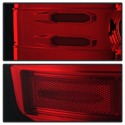 Spyder Chevrolet Silverado 1500/Silverado 2500 HD/Silverado 3500 HD 16-17 Red Clear Light Bar LED Tail Lights