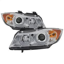 Spyder Signature BMW 323i/325i/325xi/328i/328xi/330i/330xi/335i/335xi 06-08 Version 2 DRL LED Projector Headlights AFS HID Model Only Not Compatible With Halogen Model