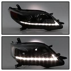 Spyder Signature Toyota Sienna 11-17 Halogen Model Only OEM Fog Lights Not Compatible w/Xenon/HID Model Black