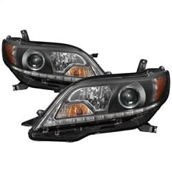 Spyder Signature Toyota Sienna 15-17 Halogen Model Only OEM Fog Lights Not Compatible w/Xenon/HID Model Black