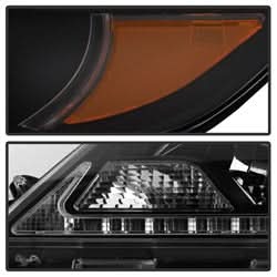 Spyder Signature Toyota Sienna 15-17 Halogen Model Only OEM Fog Lights Not Compatible w/Xenon/HID Model Black
