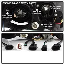 Spyder Signature Toyota Sienna 15-17 Halogen Model Only OEM Fog Lights Not Compatible w/Xenon/HID Model Black
