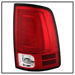 Spyder Dodge Ram 1500/Ram 2500/Ram 3500/1500/2500/3500 09-10 Incandescent Model Only Light Bar LED Tail Lights Not Compatible w/LED Model Red Clear