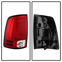 Spyder Ram 1500/2500/3500 13-18 LED Model Only LED Tail Lights Not Compatible w/Incandescent Model Red Clear