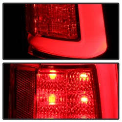 Spyder Ram 1500/2500/3500 13-18 LED Model Only LED Tail Lights Not Compatible w/Incandescent Model Red Clear