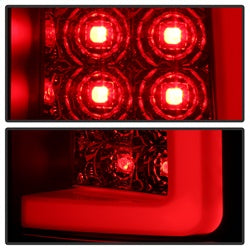 Spyder Chevrolet Silverado 1500/Silverado 1500 Classic/Silverado 2500 HD/Silverado 3500/Silverado 3500 HD 07-13 Version 3 Light Bar LED Tail Lights Black Smoke