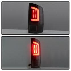 Spyder Dodge Ram 1500/Ram 2500/Ram 3500 02-06 Version 3 Light Bar LED Tail Lights Black