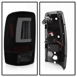 Spyder Chevrolet Suburban 1500/Suburban 2500/Tahoe/Yukon/Yukon XL 1500 00-06 Version 2 Light Bar LED Tail Lights Lift Gate Style Only Black Smoke