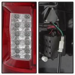 Spyder Ford F-150 04-08 Version 2 Light Bar LED Tail Lights Red Clear