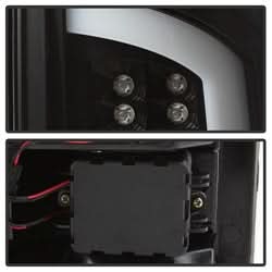 Spyder Dodge Ram 1500/Ram 2500/Ram 3500 07-08 Version 3 Light Bar LED Tail Lights Black