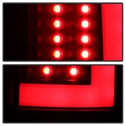 Spyder Dodge Ram 1500/Ram 2500/Ram 3500 07-08 Version 3 Light Bar LED Tail Lights Black