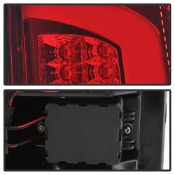 Spyder Dodge Ram 1500/Ram 2500/Ram 3500 07-08 Version 3 Light Bar LED Tail Lights Red Clear