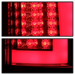 Spyder Dodge Ram 1500/Ram 2500/Ram 3500 07-08 Version 3 Light Bar LED Tail Lights Red Clear