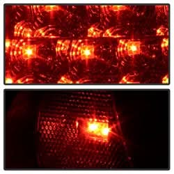 Spyder Pontiac Grand Am 99-05 Black Smoke LED Tail Lights