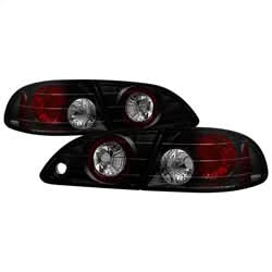 Spyder Toyota Corolla 98-02 Black Smoke Euro Style Tail Lights