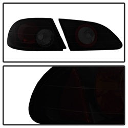 Spyder Toyota Corolla 98-02 Black Smoke Euro Style Tail Lights